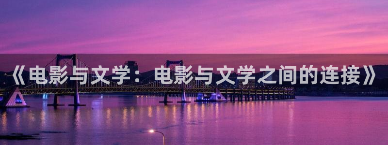 汤姆影院在线中转：《电影与文学：电影与文学之间的连接》